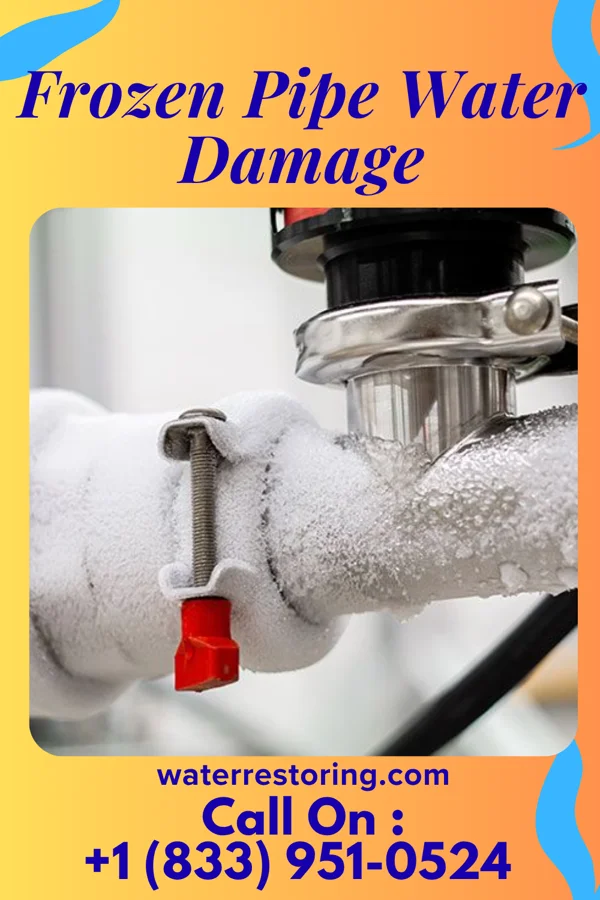 Frozen Pipe Water Damage in Oakville, IA
